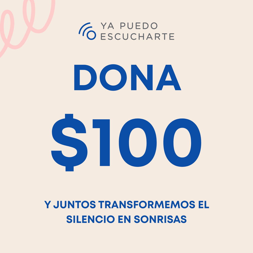 Donativo de $100