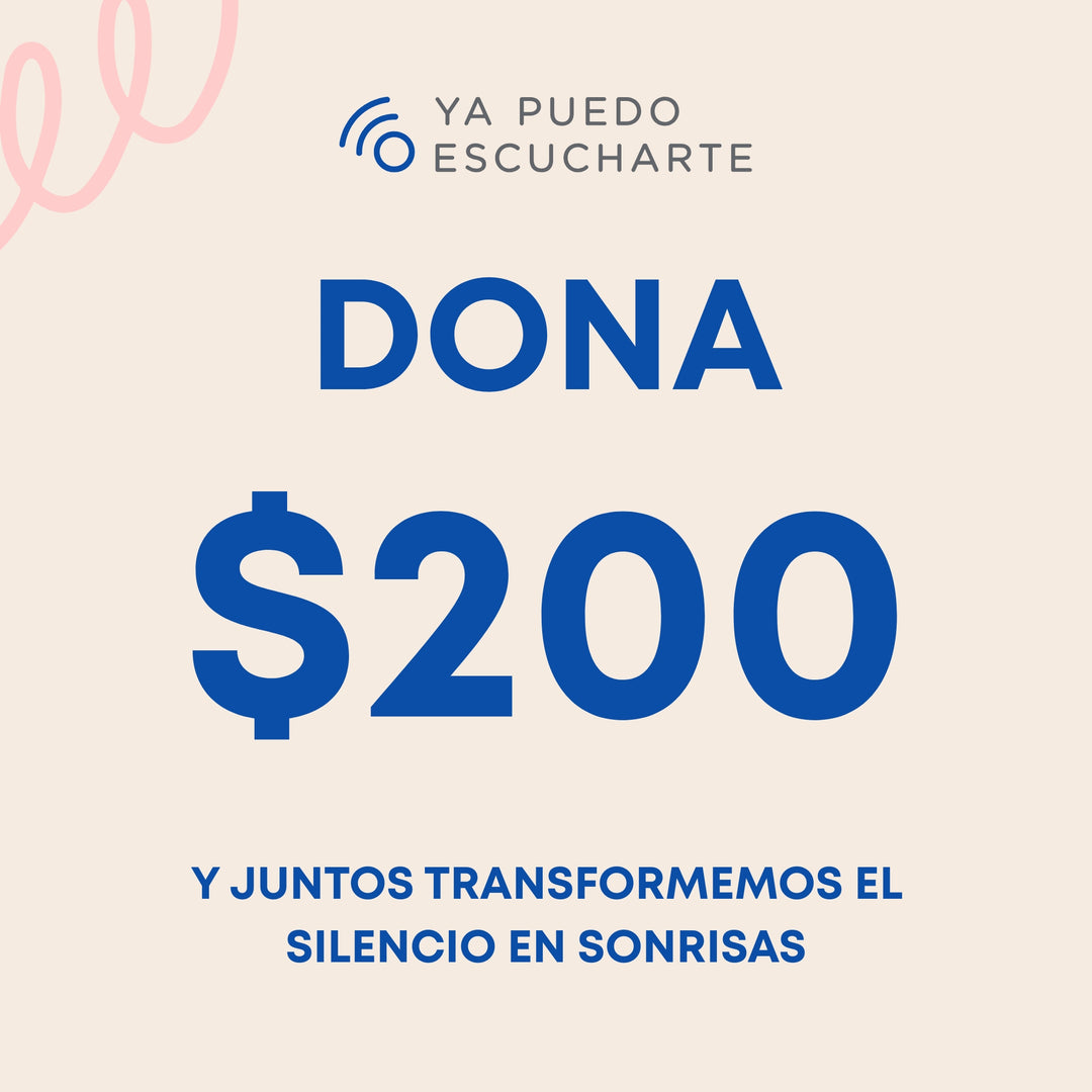 Donativo de $200