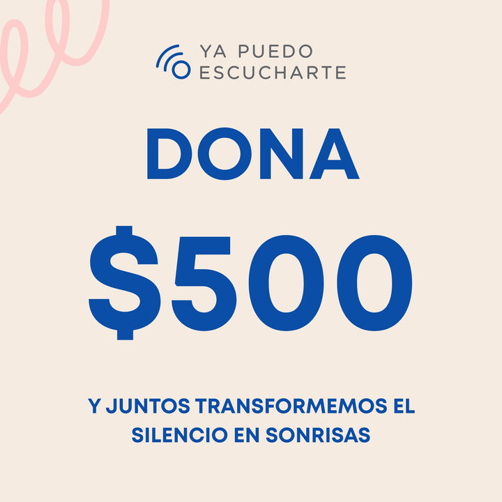 Donativo de $500